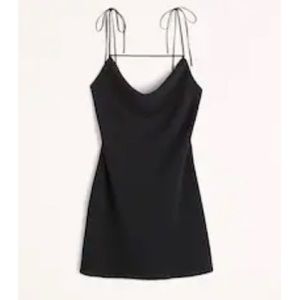 Abercrombie & Fitch Cowl Neck Mini Slip Dress